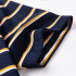 Pierre Cardin Men's Yellow Striped Cotton-Poly Stretch Polo P73113071A30